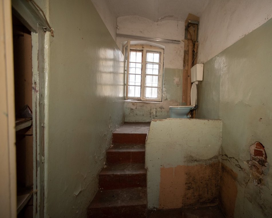 Kamienica przy ul. Zachodniej 76 przed remontem