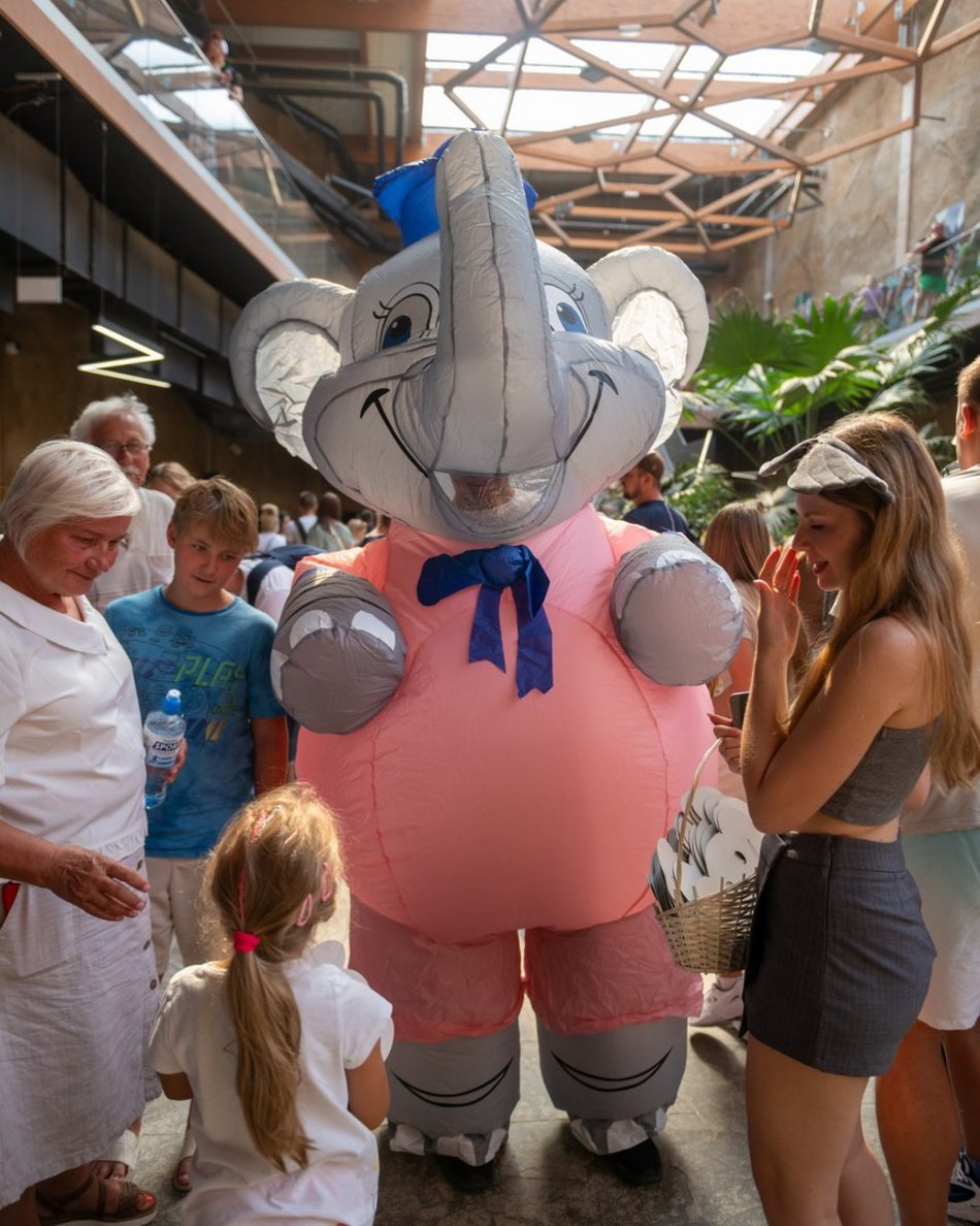 Łódź. Dzień Słonia w Orientarium Zoo Łódź. Tłumy łodzian i mnóstwo dobrej zabawy