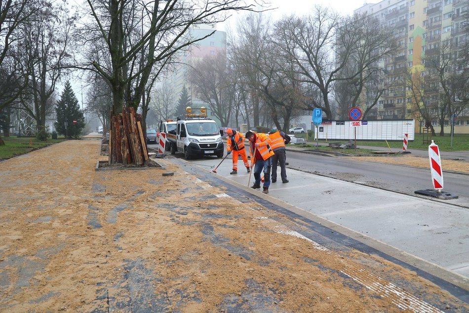 Remont ul. Inowrocławskiej