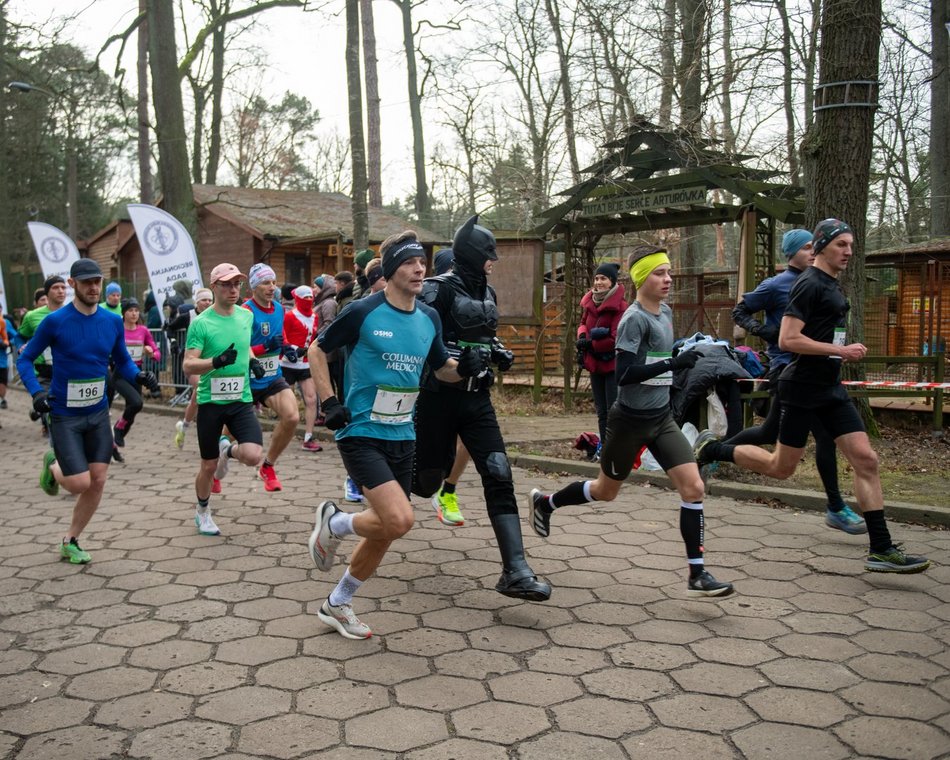 Łódź. Bieg Sylwestrowy w Arturówku