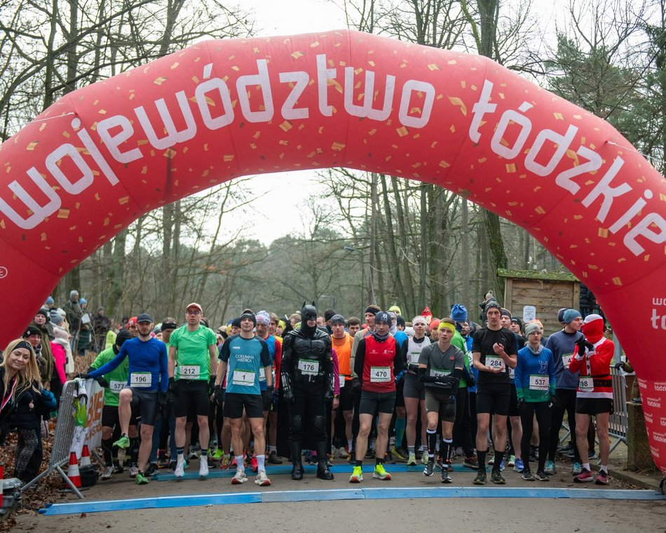 Łódź. Bieg Sylwestrowy w Arturówku