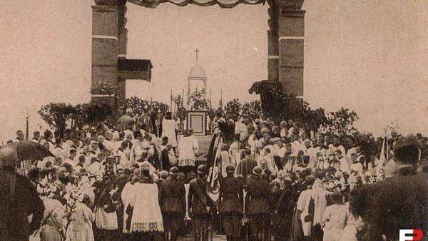 Łódź. Boże Ciało w 1928 r.