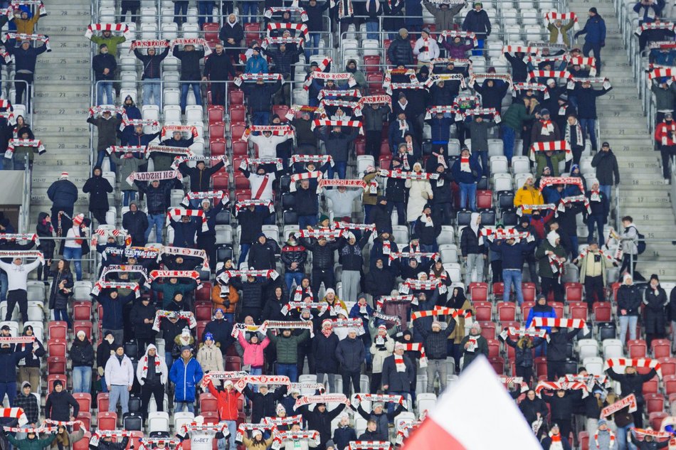 Łódź. Kibice na meczu ŁKS Łódź - Chrobry Głogów. Byłeś/aś? Znajdź się w galerii!