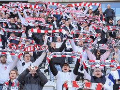 Łódź. Kibice na meczu ŁKS Łódź z Ruchem Chorzów. Byłeś/aś? Znajdź się w galerii!