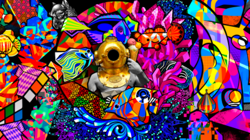 Łódź. Interaktywna podłoga pasażu Schillera