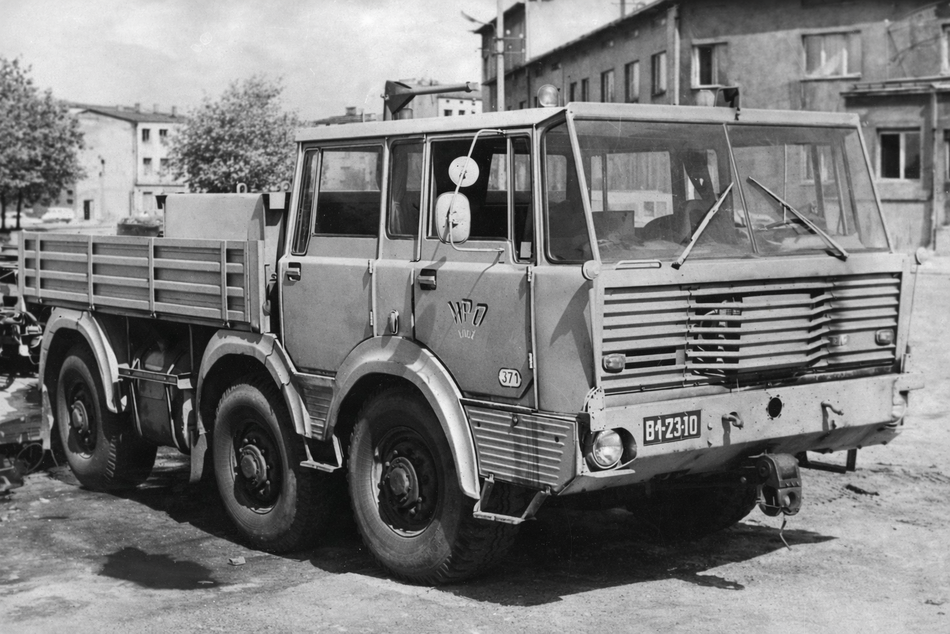 Łódź. Dawny pojazd MPO Łódź