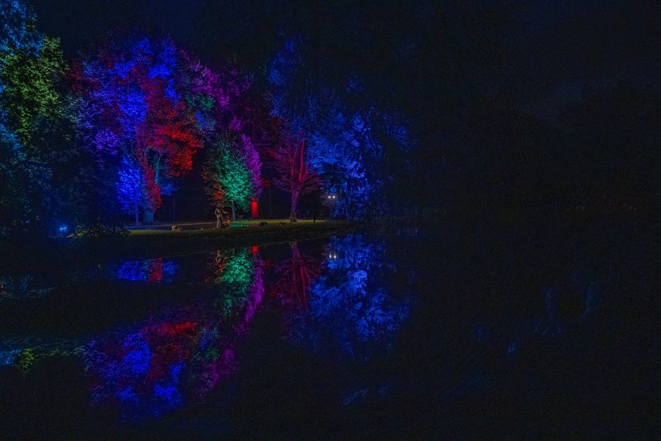 Łódź. Noc Świętojańska w Ogrodzie Botanicznym w Łodzi