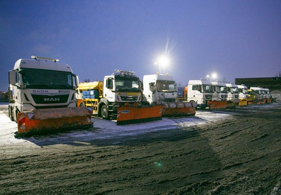 Łódź. Pługopiaskarki