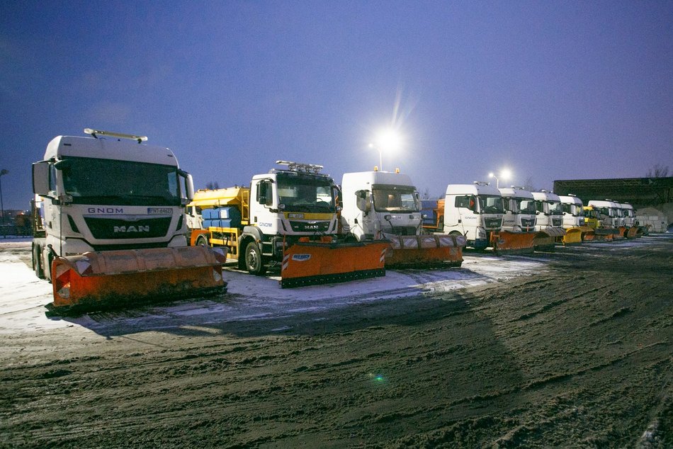 Łódź. Pługopiaskarki