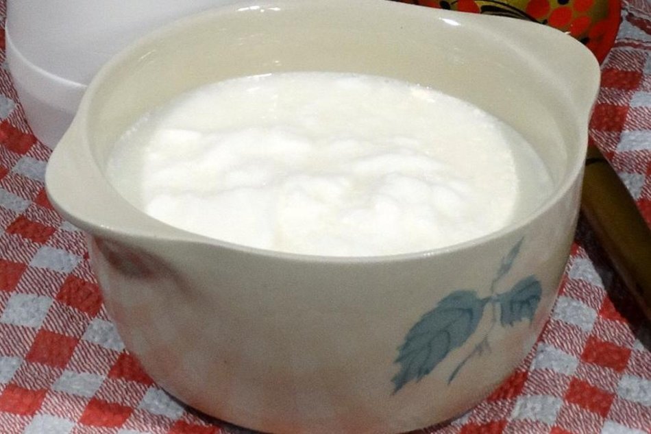 Zsiadłe mleko z Dionizowa