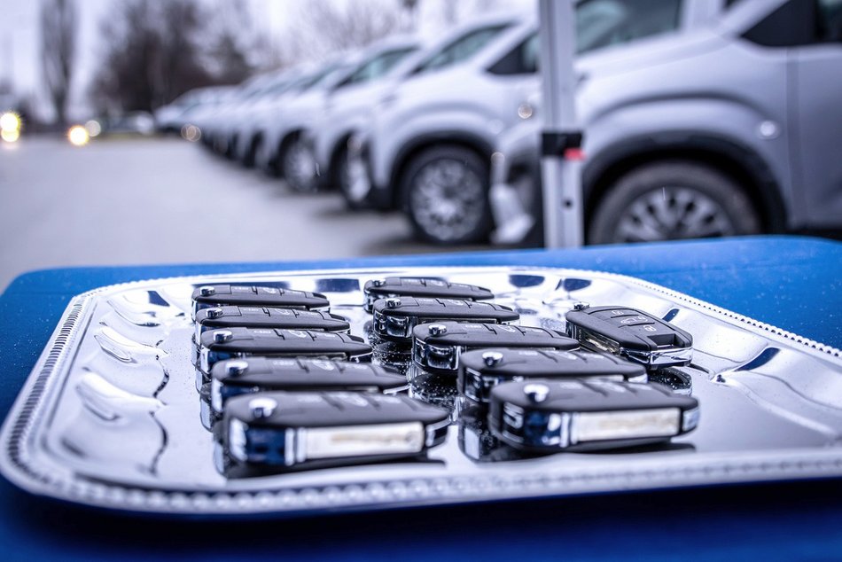 Łódź. Nowe radiowozy dla policji w Łodzi. Aż 47 nowych samochodów