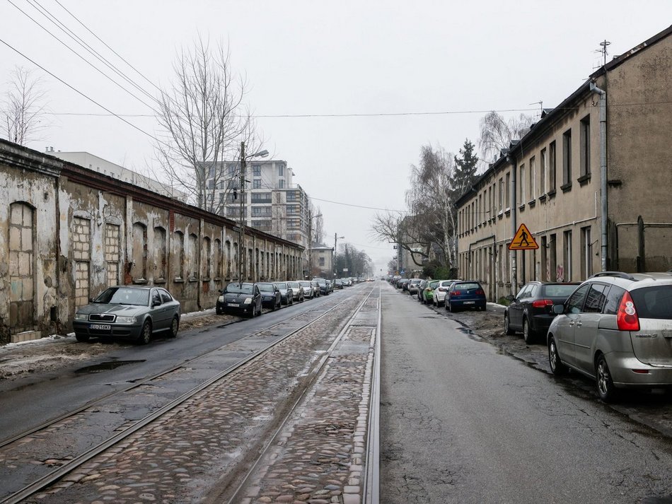 Łódź. Ulica Wróblewskiego