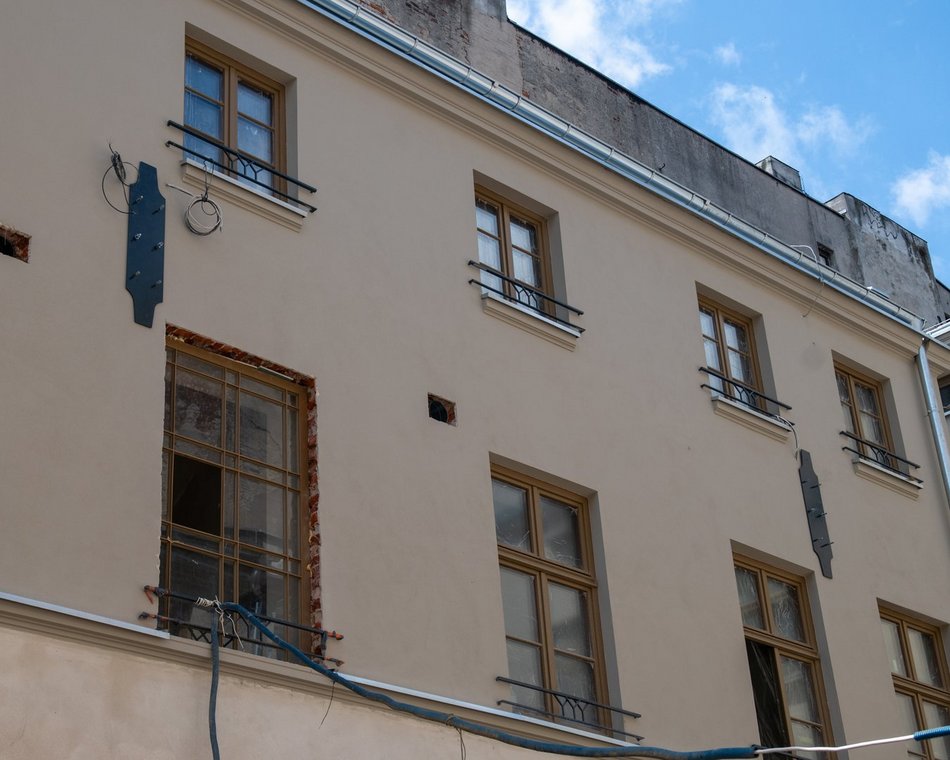 Remont przy ul. Piotrkowskiej 118