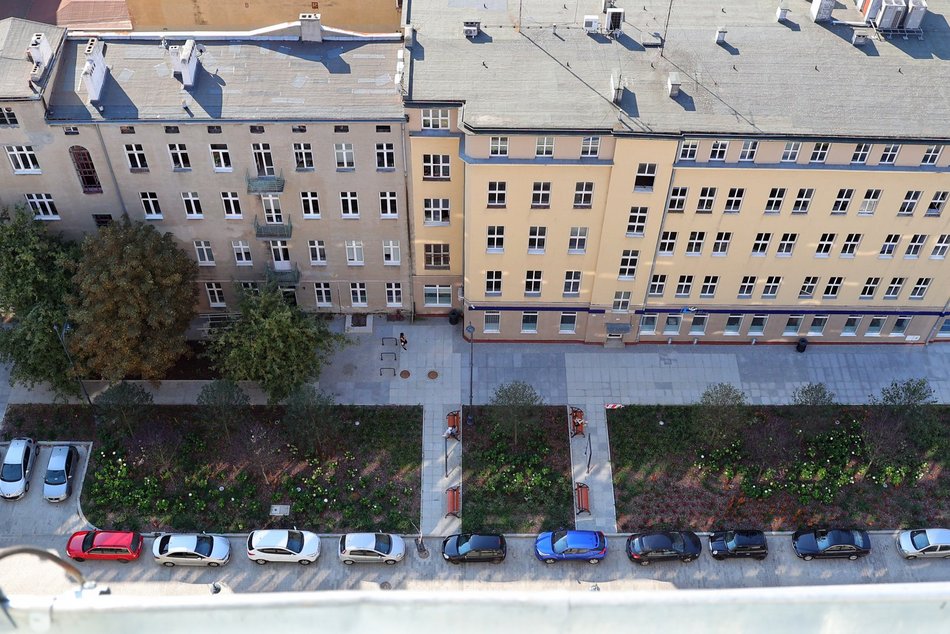 Wyjątkowa panorama Łodzi z dachu "wieżowca TVP"!