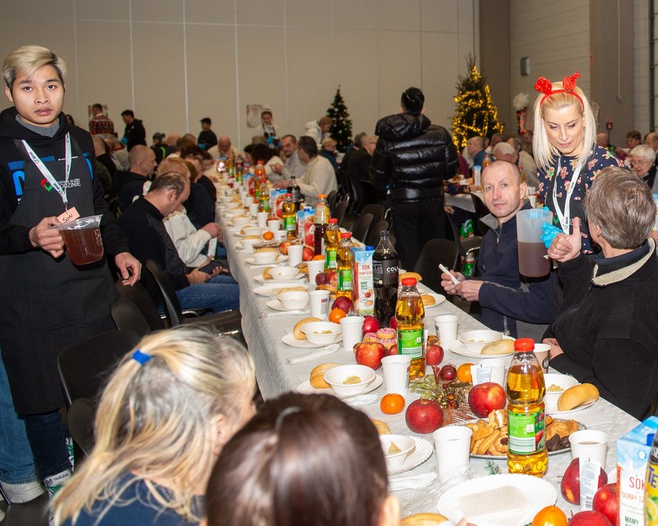 Miejska Wigilia dla osób samotnych w Łodzi 2023