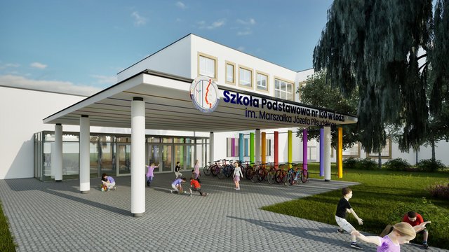 Szkoła na Wiskitnie będzie dwa razy większa! Zobacz, jak będą wyglądać nowe klasy [WIZUALIZACJE]