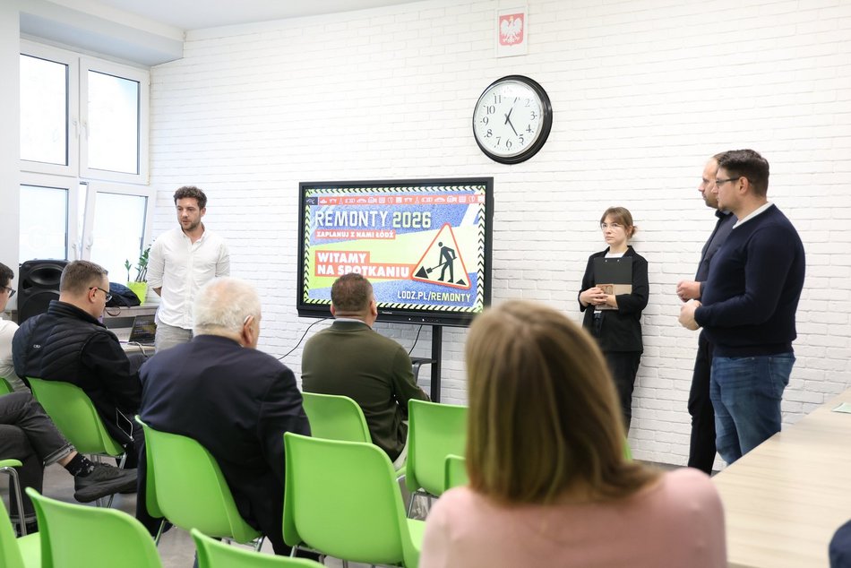 Remonty ulic na Andrzejowie i Osiedlu nr 33 w Łodzi. Przyjdź na spotkanie i podziel się swoimi pomysłami
