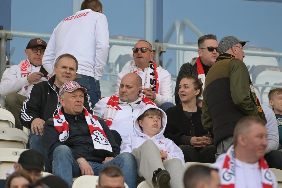 Kibice na meczu ŁKS Łódź ze Stalą Rzeszów. Byłeś? Odszukaj się w galerii