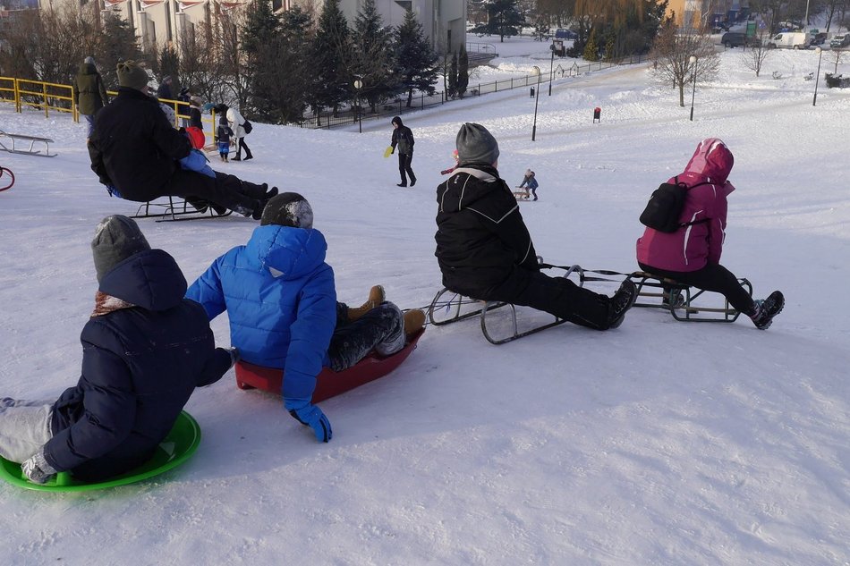 Łódź. Gdzie na sanki