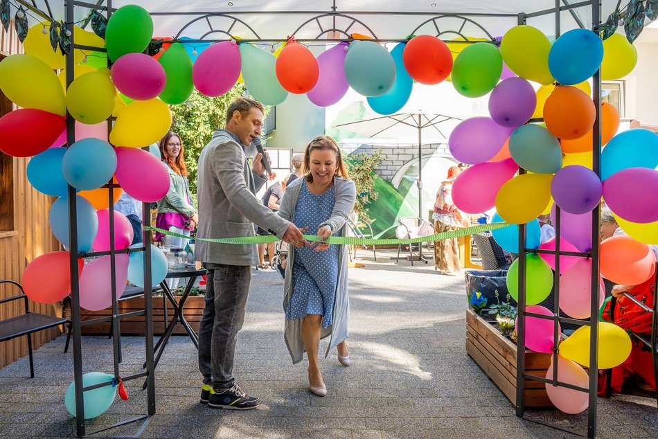 Otwarcie cukierni seniorów