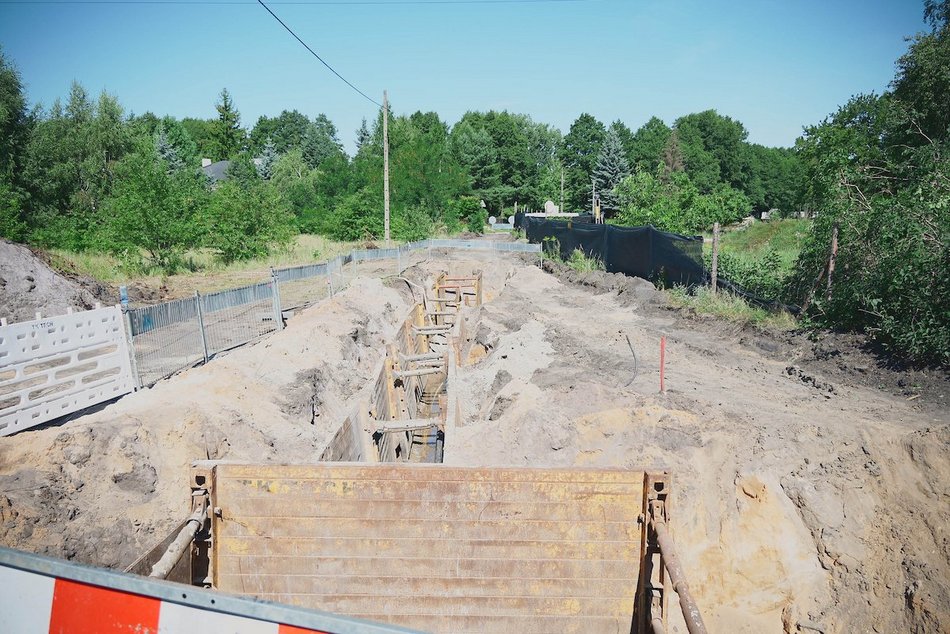 Łódź, budowa przedłużenia ul. Kaczeńcowej