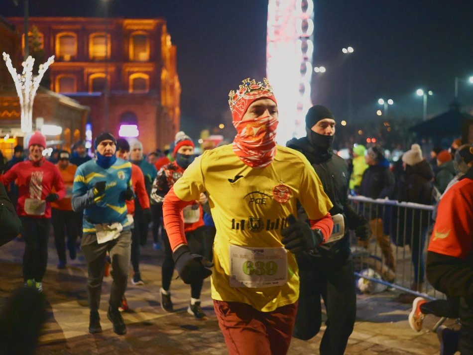 Łódź. Bieg Trzech Króli w Łodzi