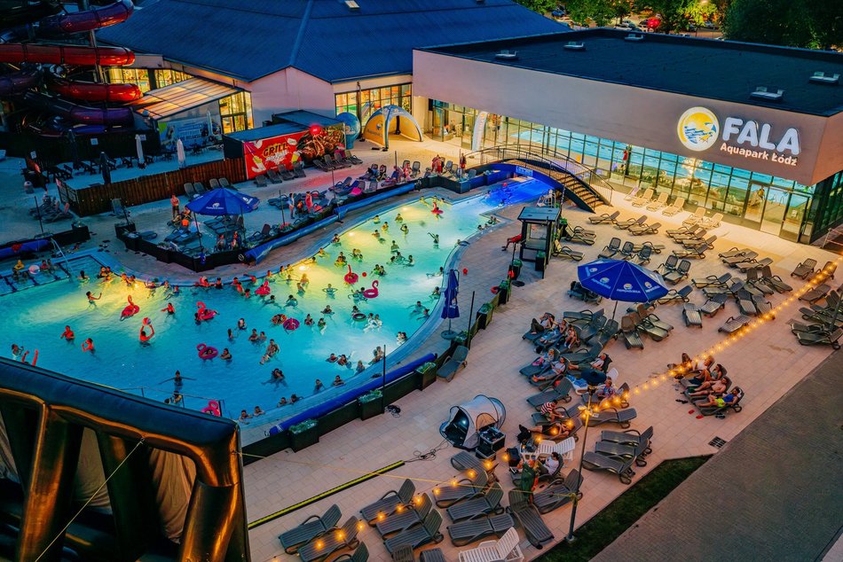 Łódź. Aquapark Fala w Łodzi
