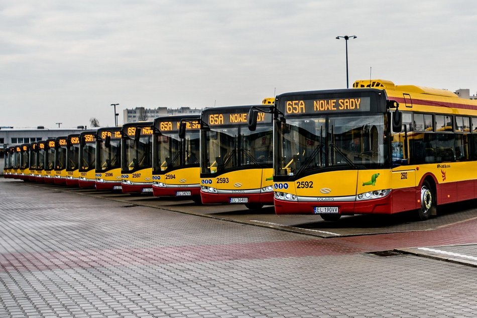 Łódź. Praca w MPK Łódź