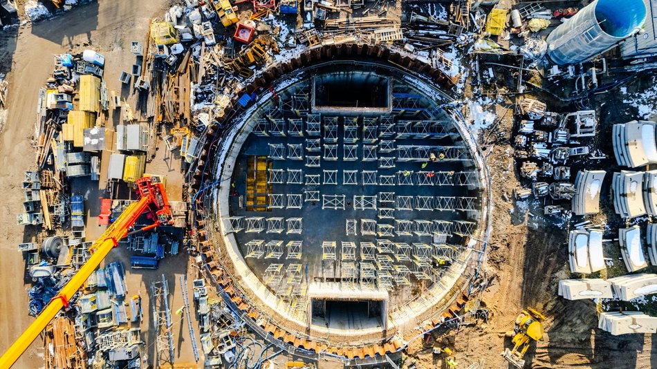 Tunel średnicowy Łódź. Komora Odolanowska