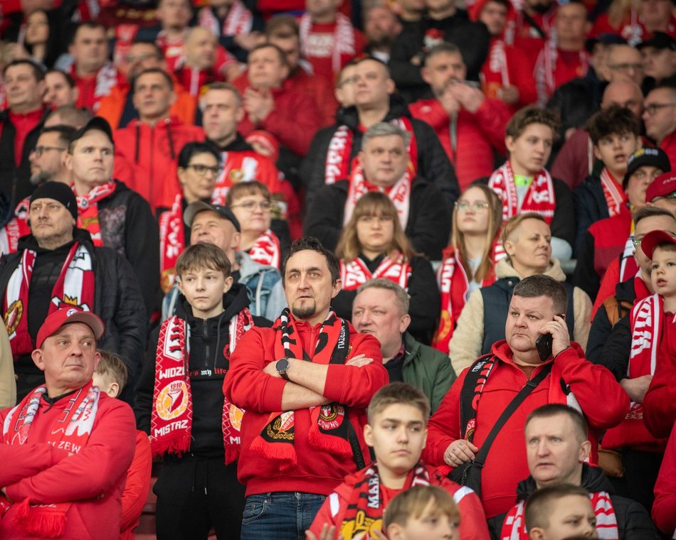 Łódź. Widzew Łódź - Jagiellonia Białystok. Byłeś/aś na meczu? Znajdź się w galerii zdjęć