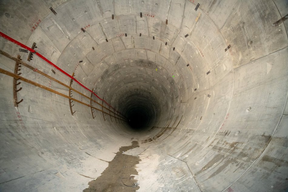Tunel średnicowy pod Łodzią. Budowa stacji Łódź Polesie