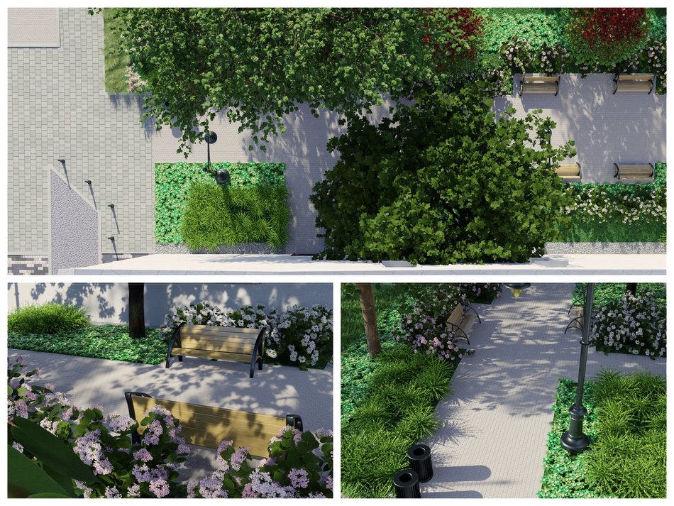 Woonerf - ul. Mielczarskiego - wizualizacja