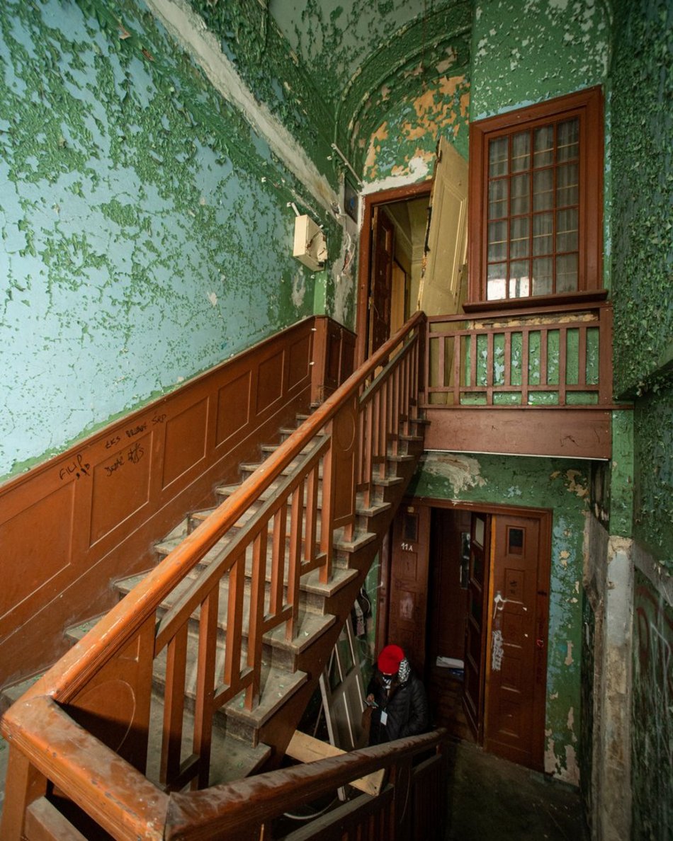 Kamienica przy ul. Zachodniej 76 przed remontem