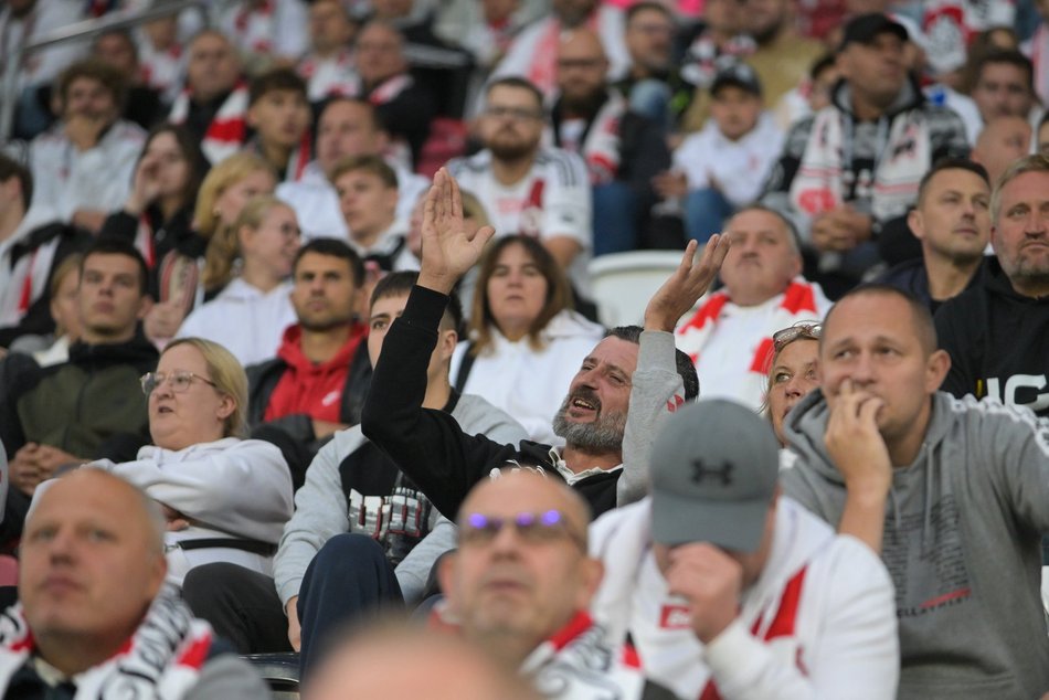 Kibice na meczu ŁKS Łódź z Polonią Warszawa. Byłeś/aś tam? Znajdź się w galerii!