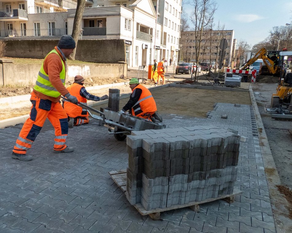 Remont Szpitalnej i św. Kazimierza w Łodzi. Sprawdź, jak idą prace na Widzewie