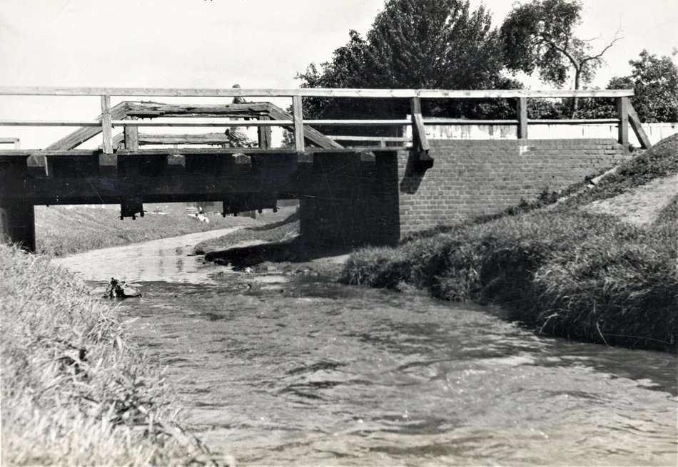 Most na rzece Łódce na ul. Odolanowskiej, fot. archiwum ZWiK
