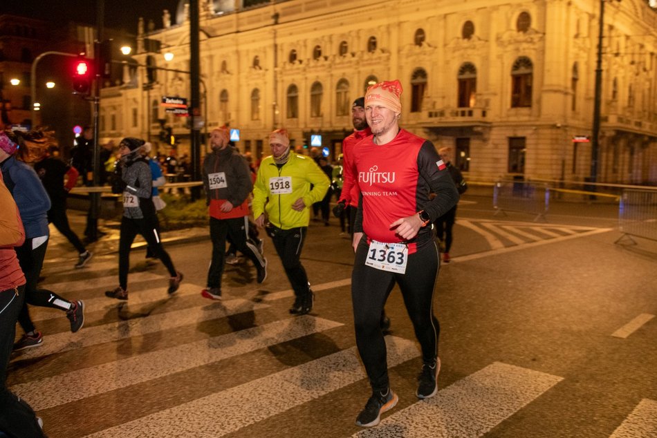 Bieg Trzech Króli 2023 w Łodzi. Z okazji 600. Urodziny Łodzi