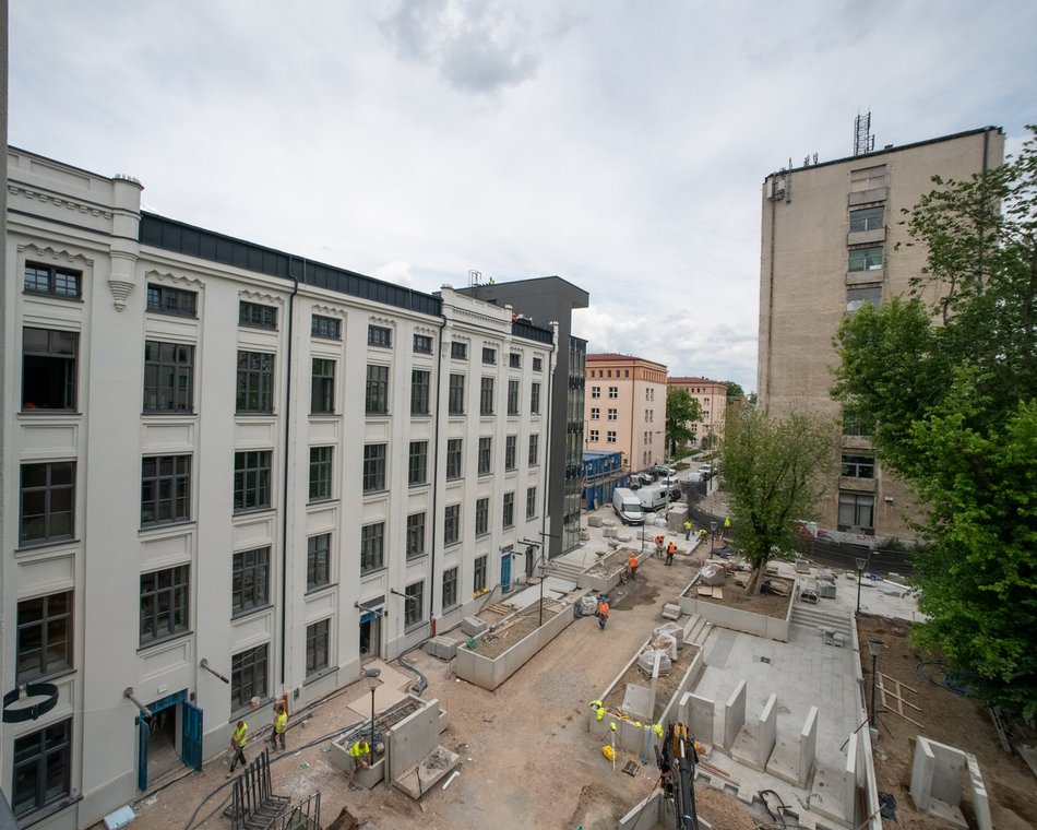 Fabryki przy ul. Sienkiewicza 61 i 63 - remont