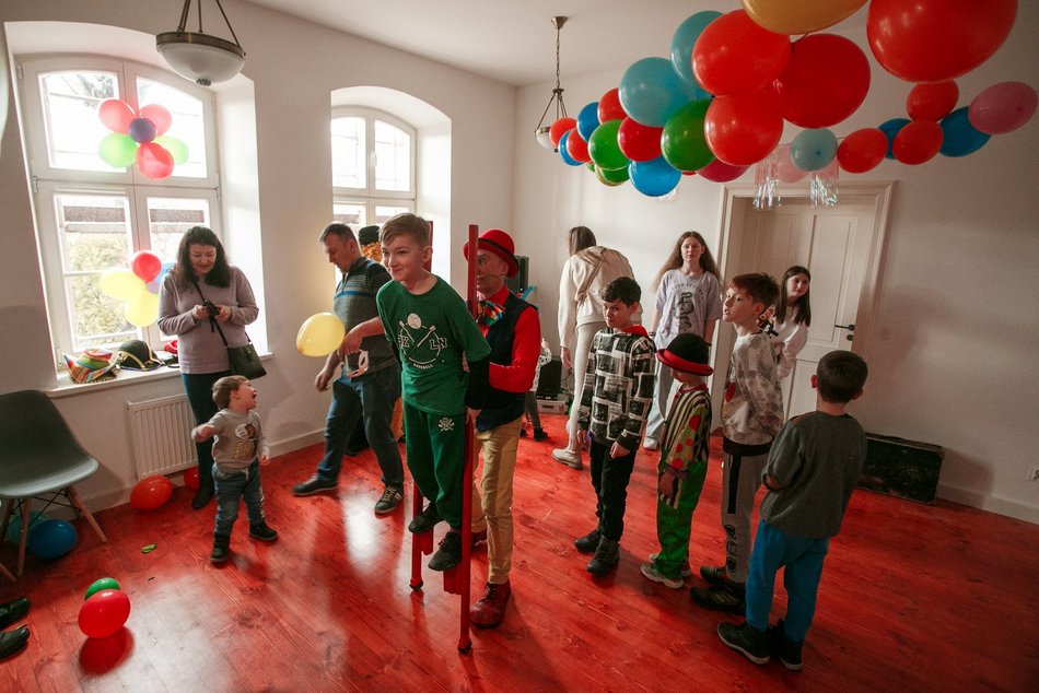 Karnawałowa impreza na Księżym Młynie