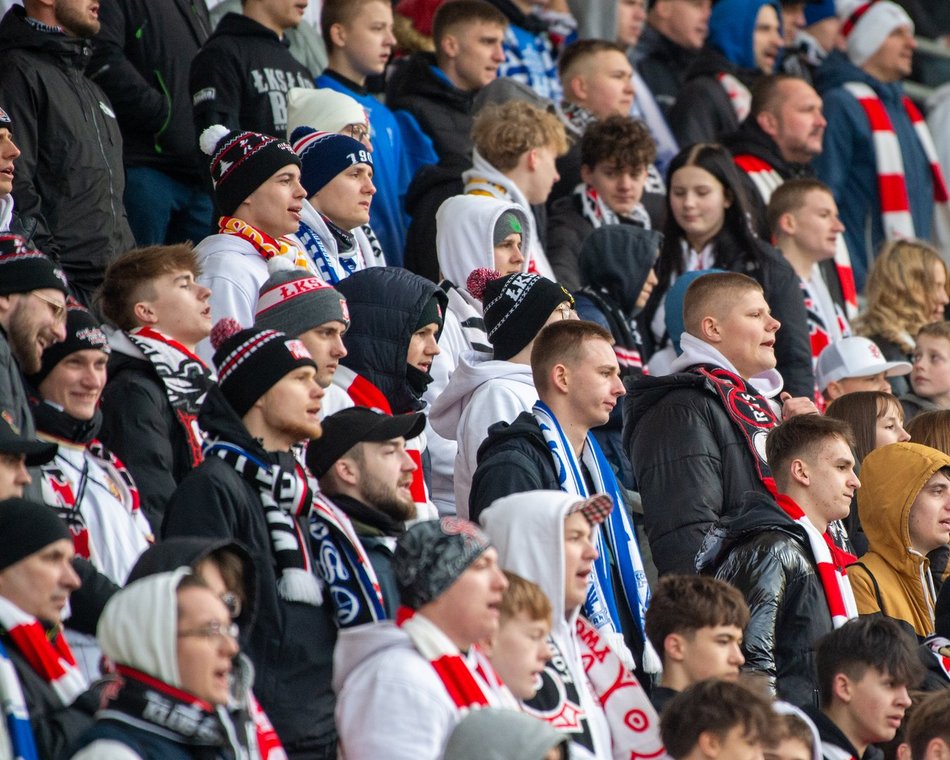 Kibice na meczu ŁKS Łódź kontra Bruk-Bet Termalica Nieciecza. Byłeś? Odszukaj się w galerii