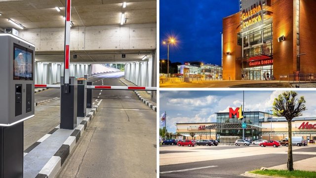 Parkingi w centrach handlowych w Łodzi w pigułce. Które są płatne, a które darmowe? [CENNIK]