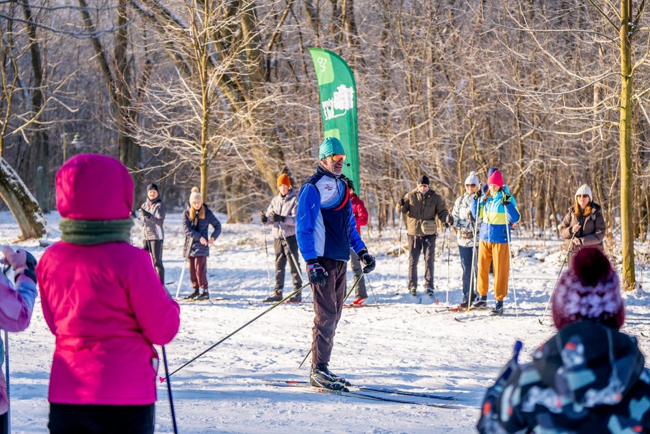 Łódź. Zajęcia z narciarstwa biegowego