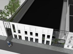 Łódź. Nowy supermarket w centrum Łodzi. Dwupiętrowy sklep stanie obok akademika BaseCamp