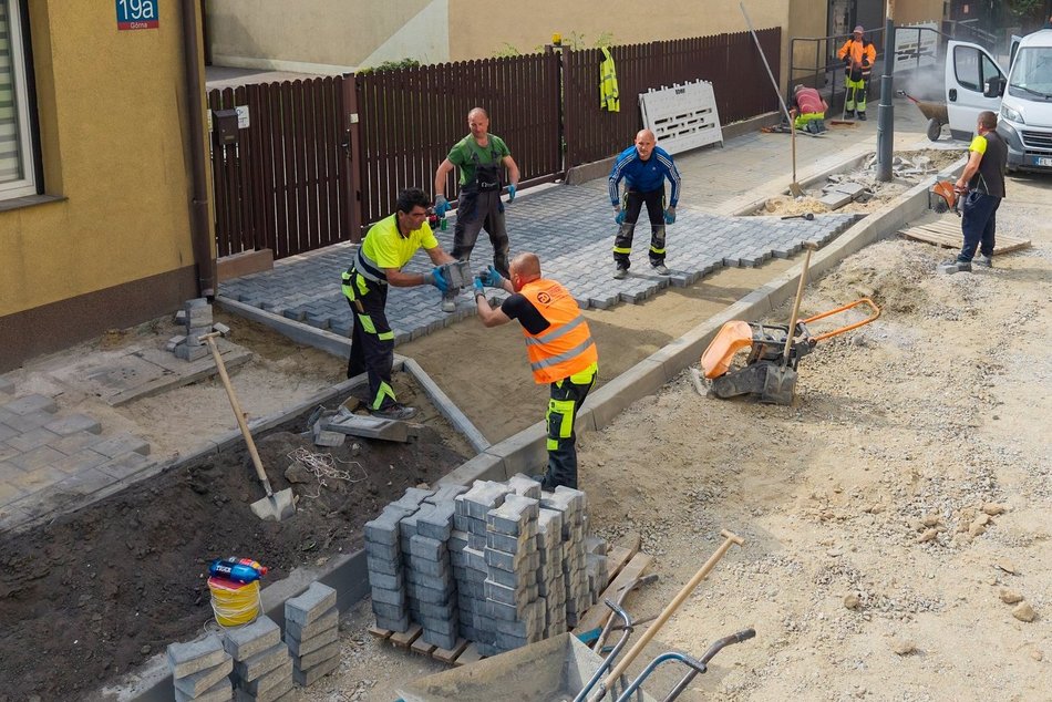 Łódź. Remont Wysockiego w Łodzi