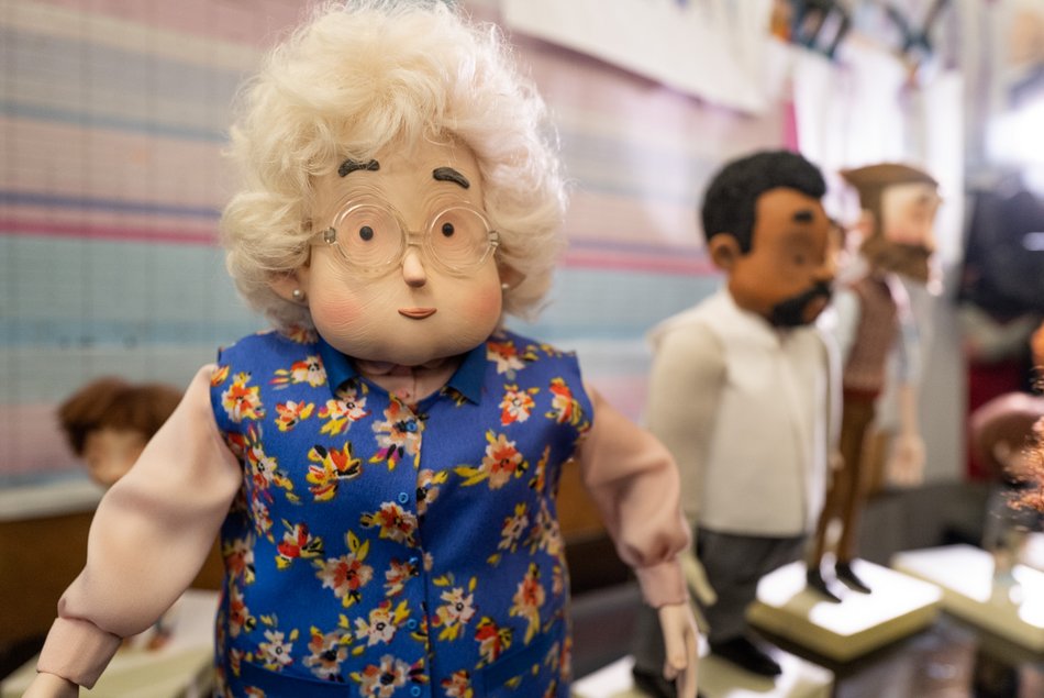 Łódzkie lalki do filmu „Lola i pianino hałasów” w reżyserii Augusto Zanovello