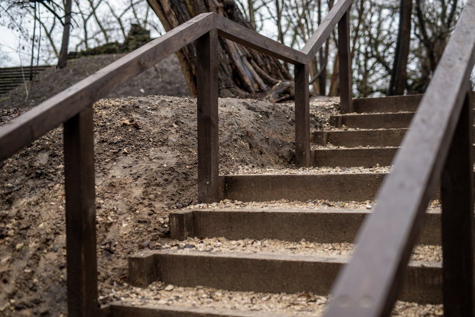 Powstała ścieżka prowadząca do parków 3 Maja i Baden-Powella