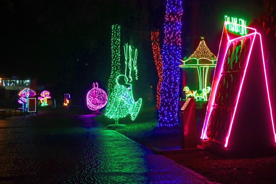 Park Miliona Świateł w Orientarium Zoo Łódź