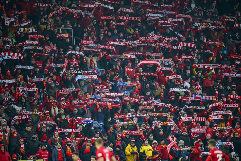 Zdjęcia z meczu Widzewa Łódź z Cracovią