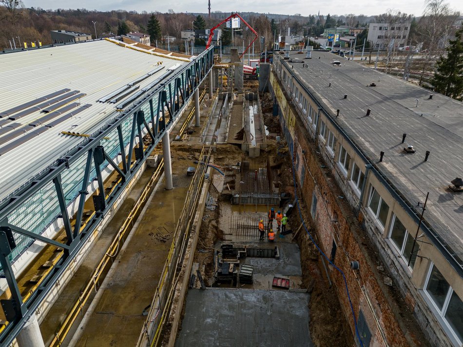 Remont zajezdni Chocianowice