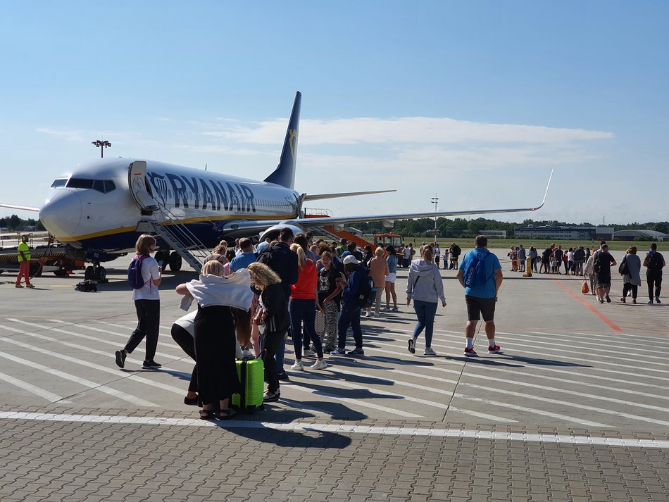Lotnisko w Łodzi planuje odprawić 500 tys. pasażerów